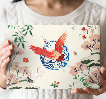 Obraz retro Chinoiserie - TenStickers
