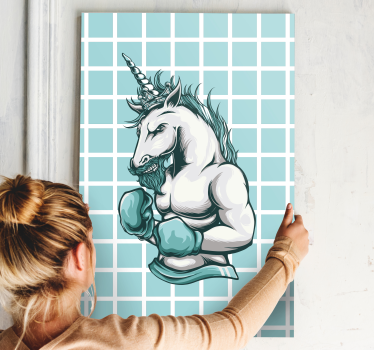 Obraz superbohaterowie mistrz jednorożców - TenStickers