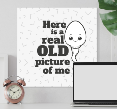 Obraz vintage zabawne stare wspomnienie - TenStickers
