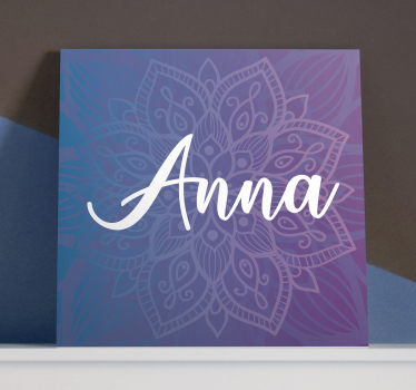 Obraz z mandalą Spersonalizowana mandala - TenStickers
