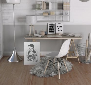 Obraz z postaciami portret silnej kobiety - TenStickers