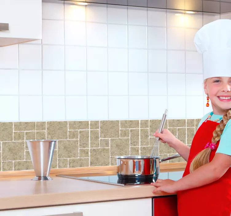 Naklejka marmurowe płytki - TenStickers