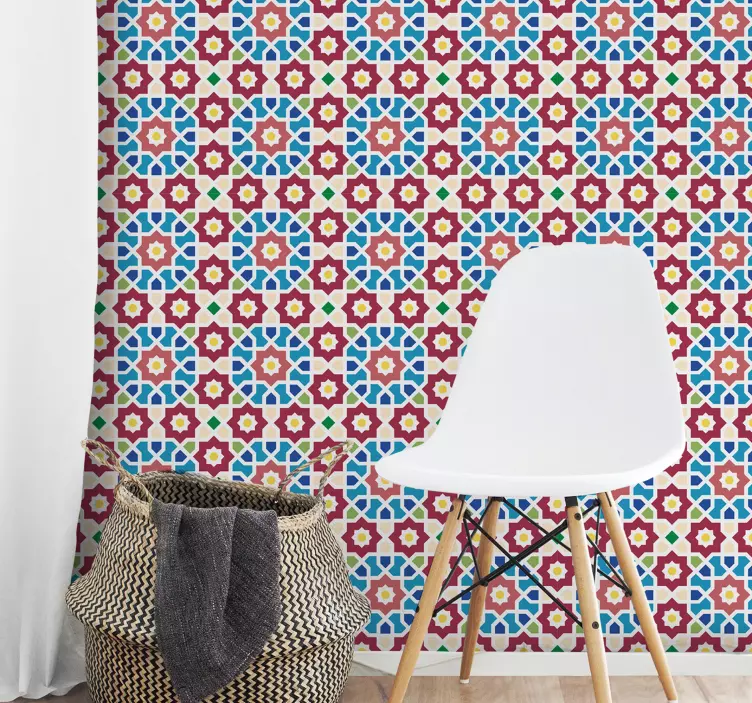 Naklejka na ścianę arabska hydraulika - TenStickers