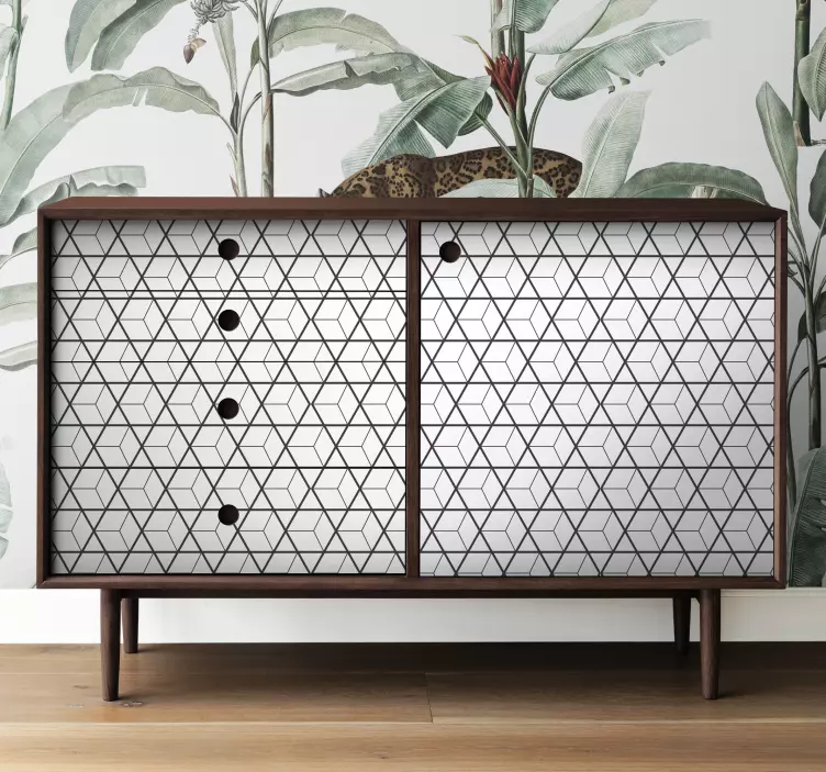 Naklejka na meble z motywami skandynawskimi - TenStickers