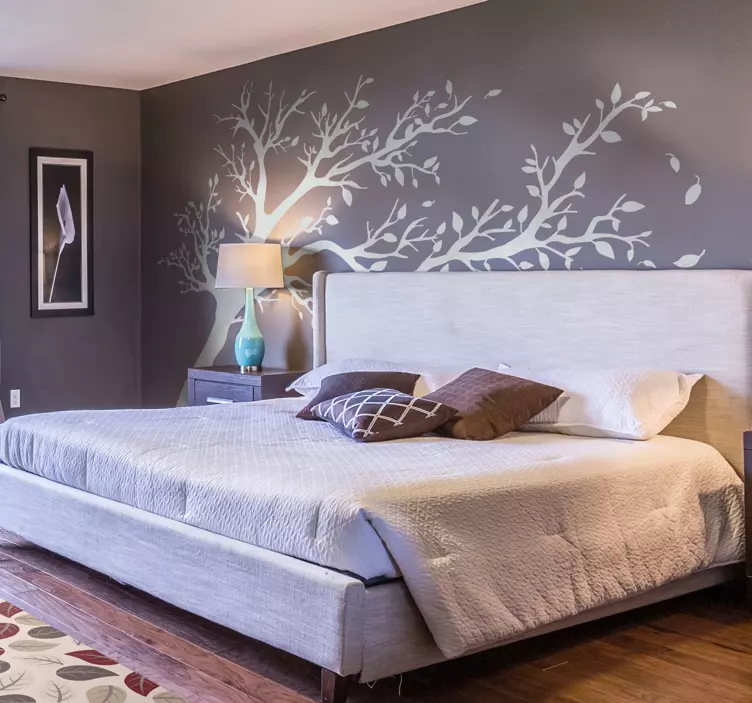 Naklejka jesienne drzewo - TenStickers