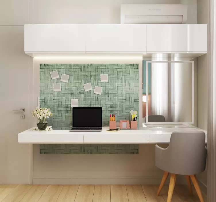 Naklejka do biura tkana powierzchnia teksturowana - TenStickers