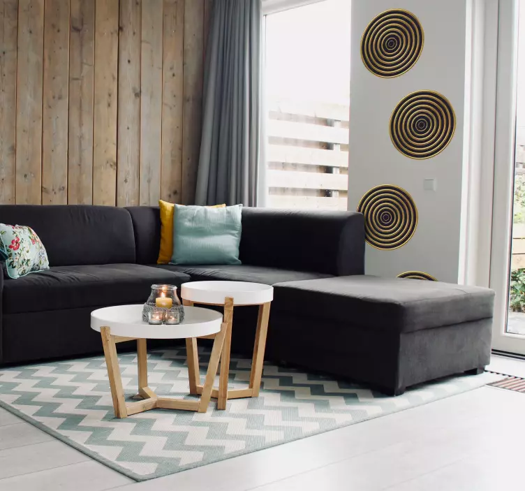 Ozdoba na ścianę glamour - TenStickers