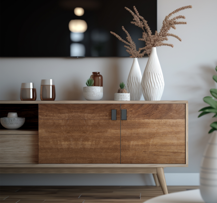 Naklejka meblowa tekstura madera marrón - TenStickers