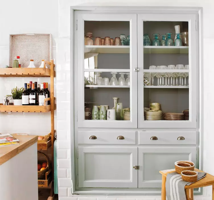 Folie samoprzylepne - Szara - TenStickers