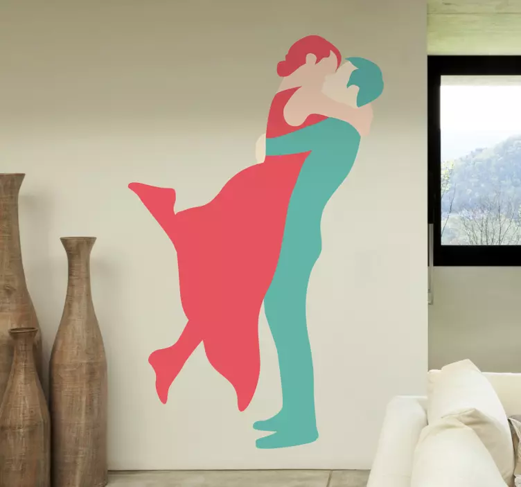 Naklejka gorące powitanie - TenStickers