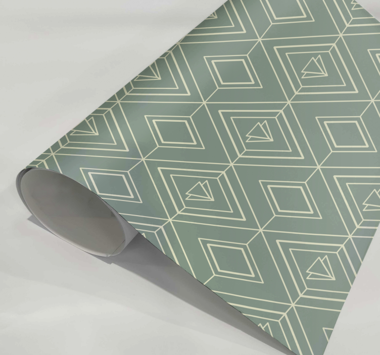 Naklejka wzór geometryczny z epoki art deco - TenStickers