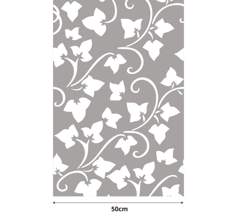 Naklejka na szybę przeźroczyste gałęzie drzew - TenStickers