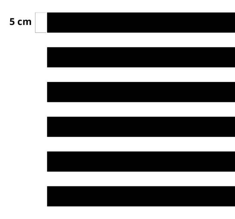 Okleina meblowa Poziome pasy - TenStickers