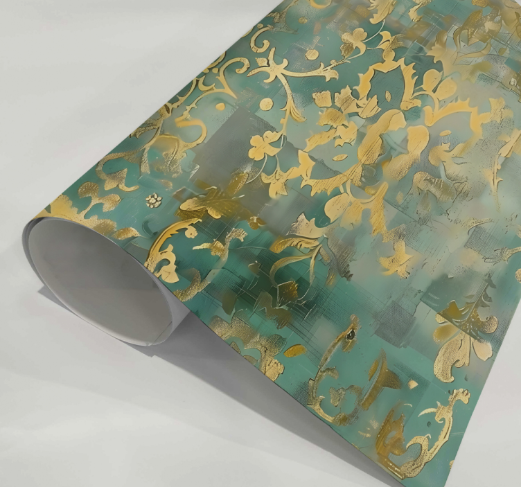 Naklejka na ścianę vintage kolaż marokański - TenStickers