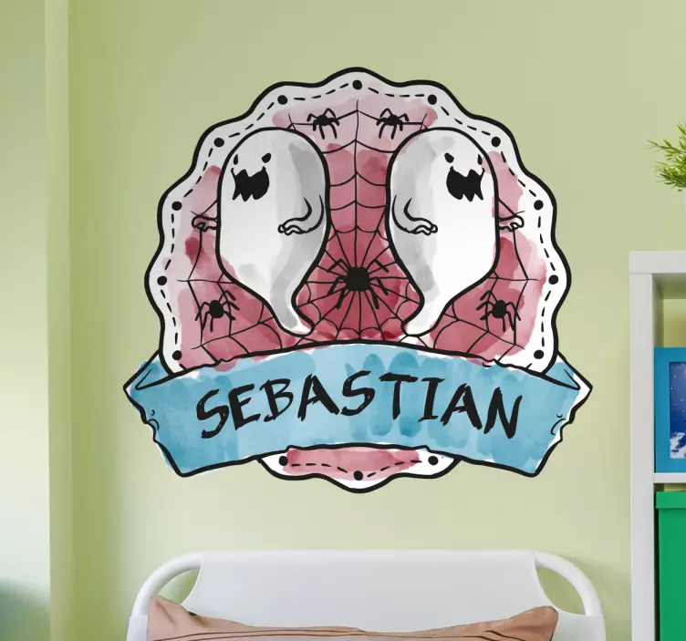 Halloween naklejka personalizowana - TenStickers