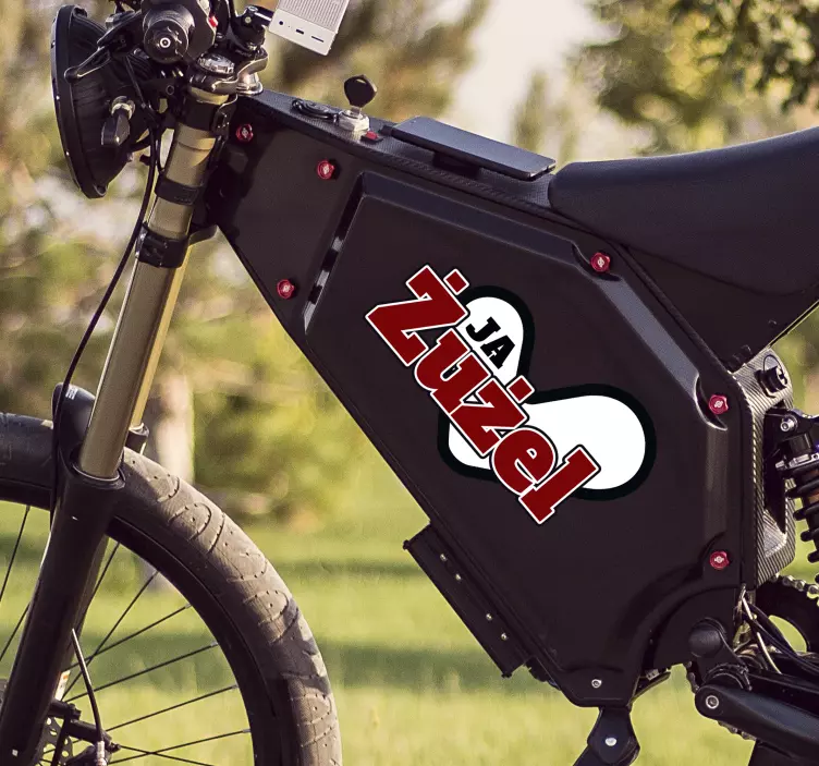 Uwielbiam żużlową kalkomanię wyścigową! - TenStickers