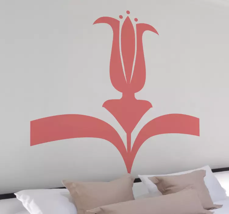 Naklejka abstrakcyjna wagina - TenStickers