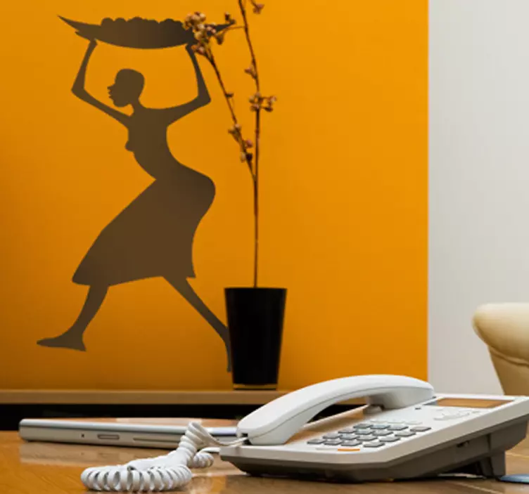 Naklejka afrykańska kobieta - TenStickers