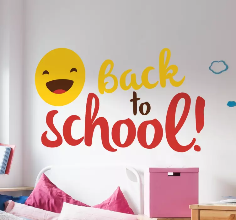Naklejka Back to school - TenStickers