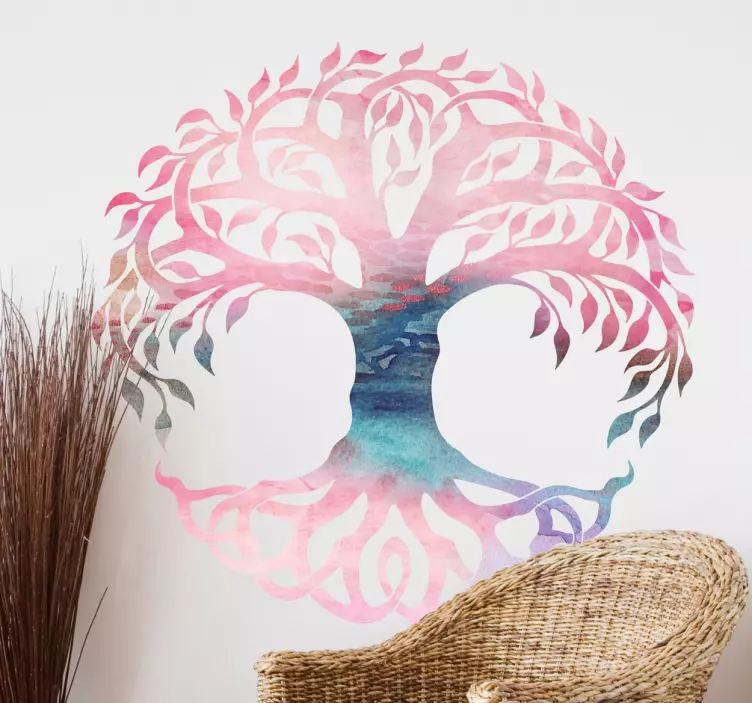 Naklejka - Celtyckie Drzewo - TenStickers