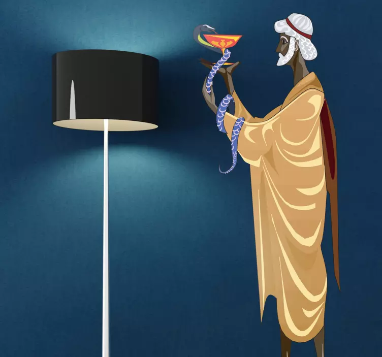 Naklejka dekoracyjna Asklepios - TenStickers