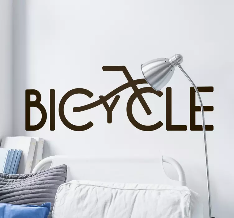 Naklejka dekoracyjna Bicycle - TenStickers