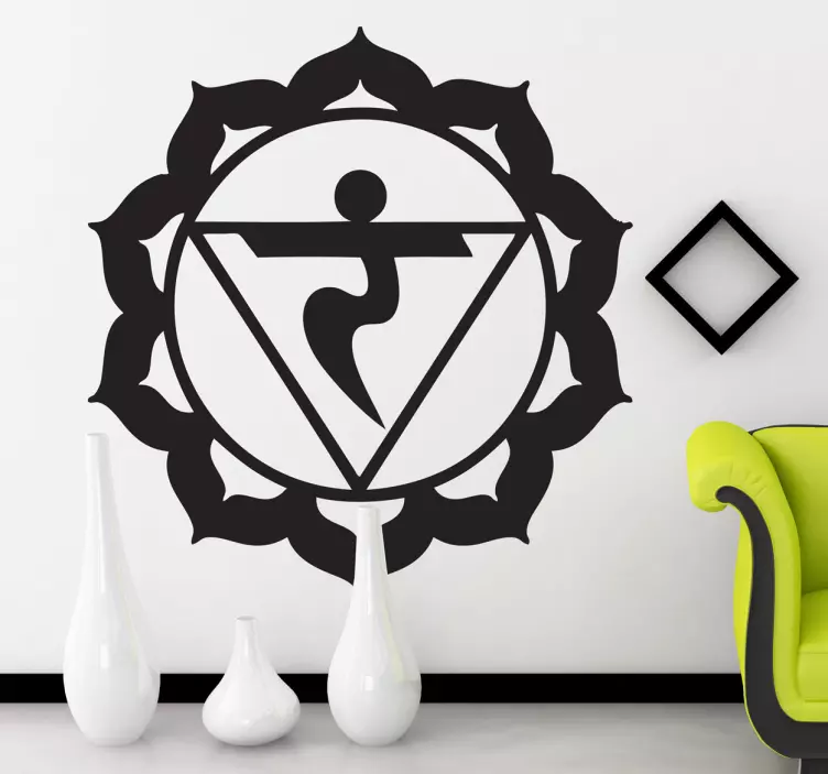 Naklejka dekoracyjna chakra manipura - TenStickers