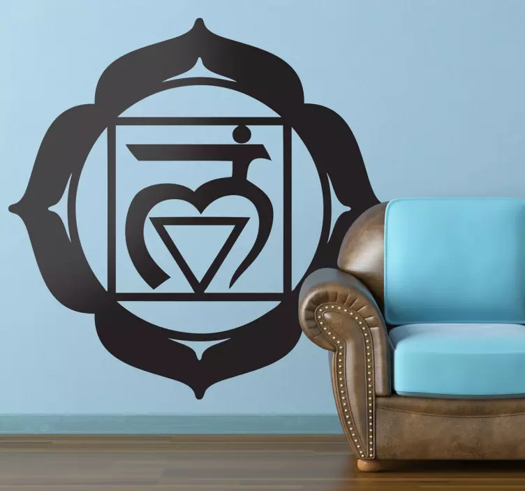 Naklejka dekoracyjna chakra muladhara - TenStickers