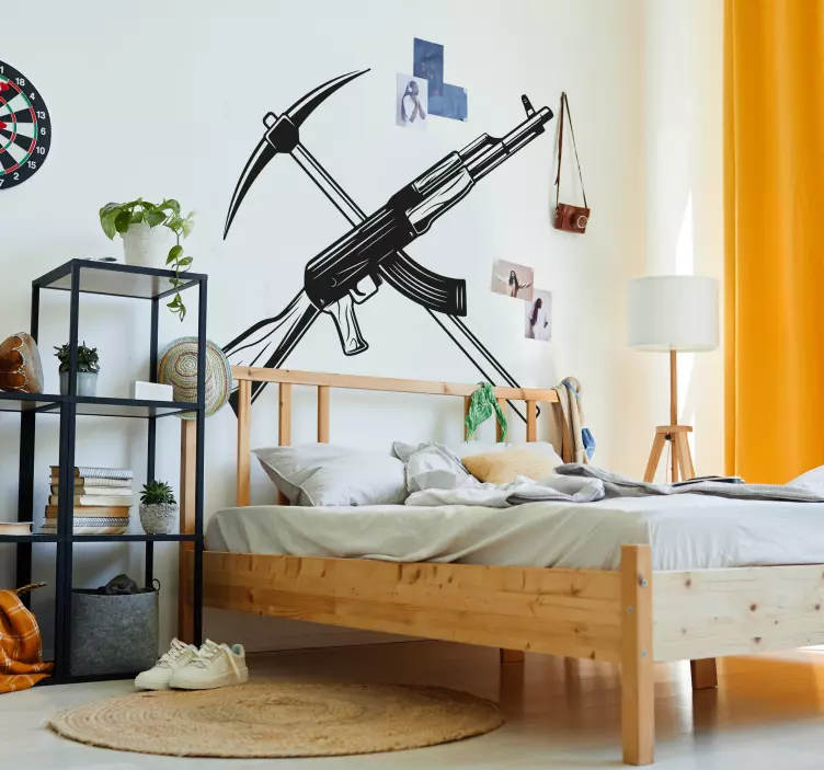 Naklejka dekoracyjna gry na konsole - TenStickers