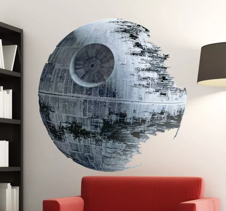 Naklejka na ścianę Gwiazda Śmierci - TenStickers