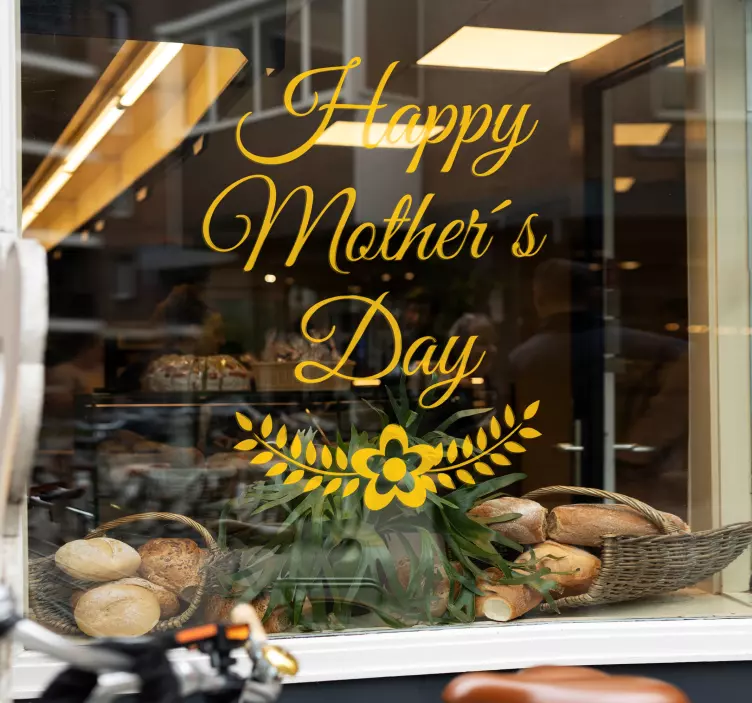 Naklejka dekoracyjna Happy Mother's Day - TenStickers