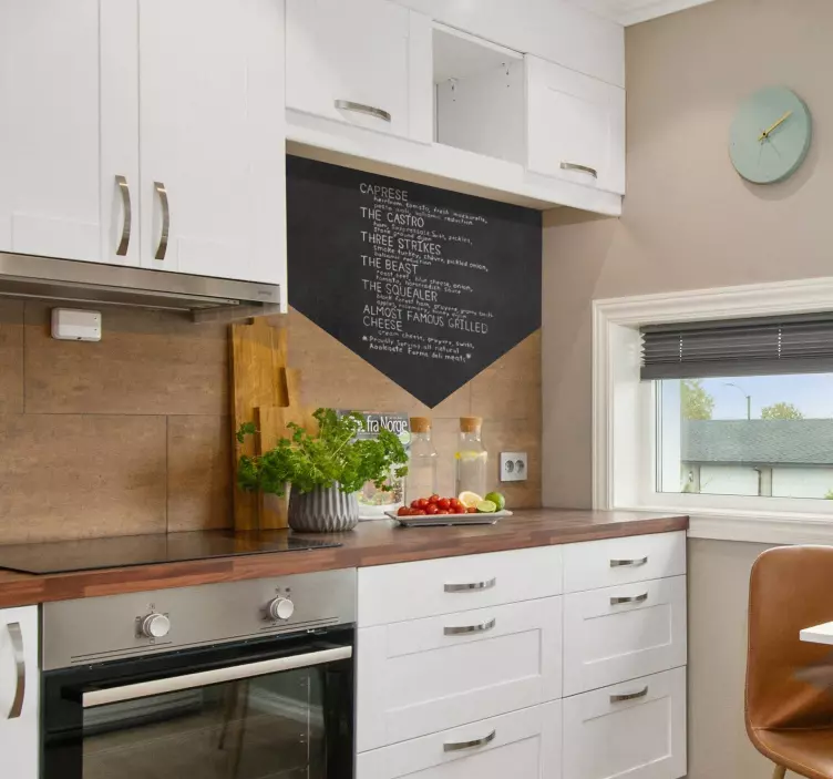 Naklejka dekoracyjna Menu - TenStickers