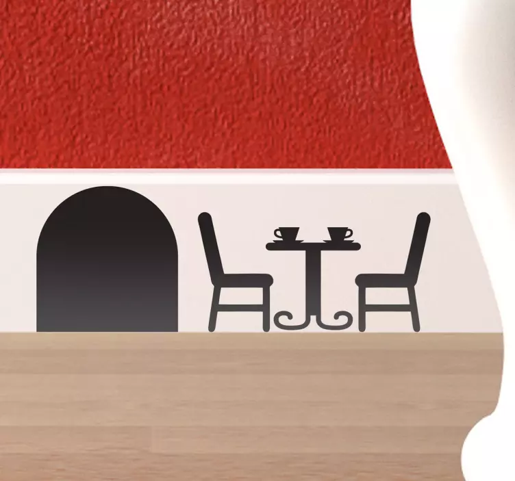 Naklejka dekoracyjna na listwę przypodłogową - TenStickers