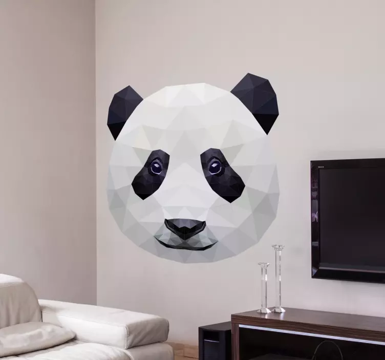 Naklejka dekoracyjna panda - TenStickers