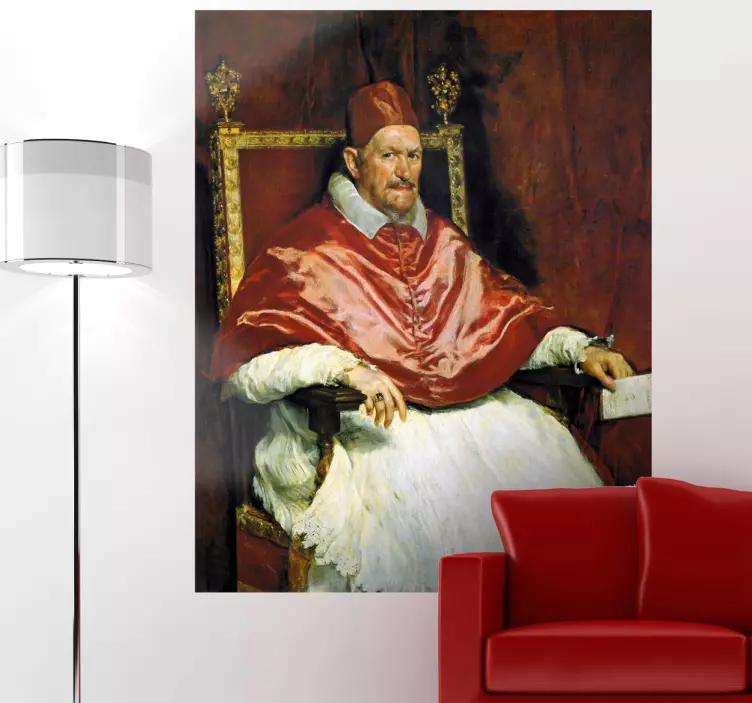 Naklejka dekoracyjna papież Innocenty X - TenStickers