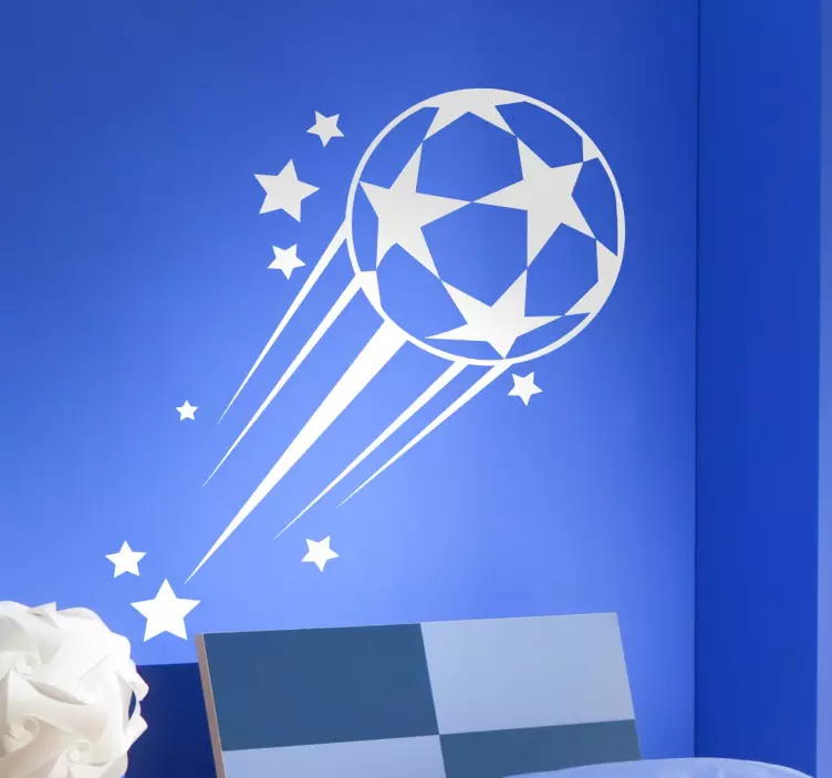Naklejka dekoracyjna piłka UEFA - TenStickers