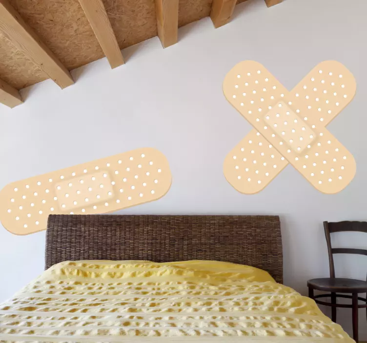 Naklejka dekoracyjna plastry - TenStickers