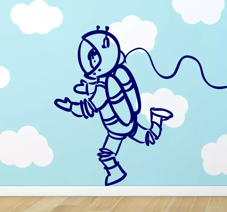 Naklejka dla dzieci astronauta - TenStickers