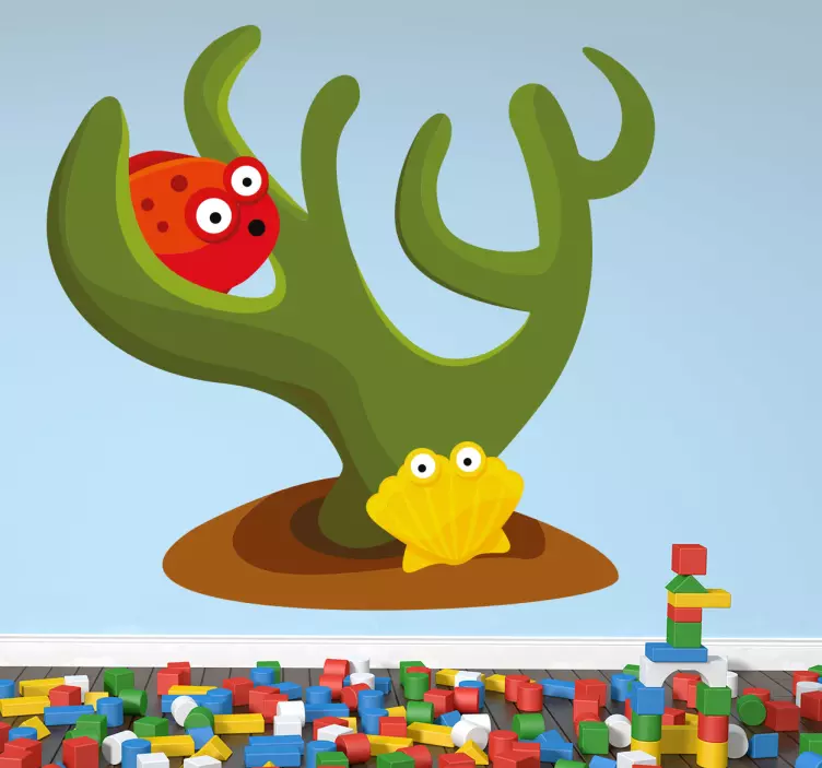 Naklejka dla dzieci świat podwodny - TenStickers