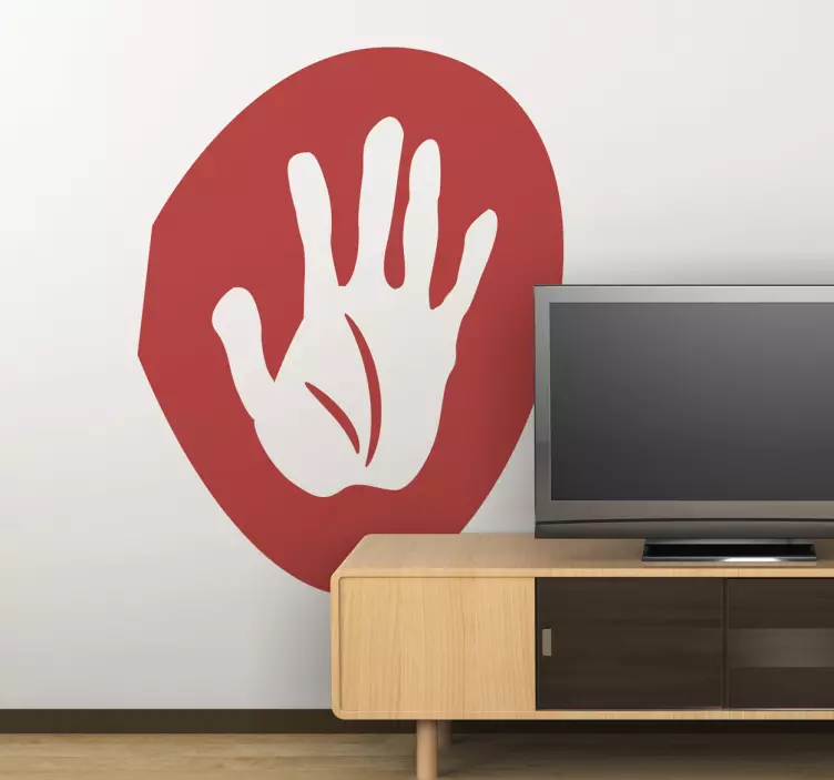 Naklejka dłoń - TenStickers