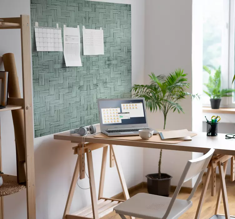 Naklejka do biura tkana powierzchnia teksturowana - TenStickers