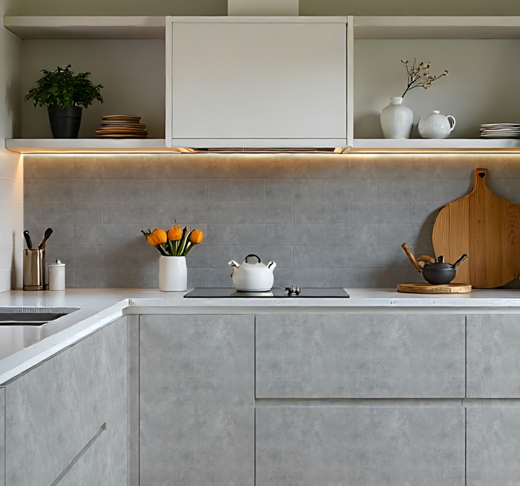 Naklejka do kuchni imitacja kamienia - TenStickers