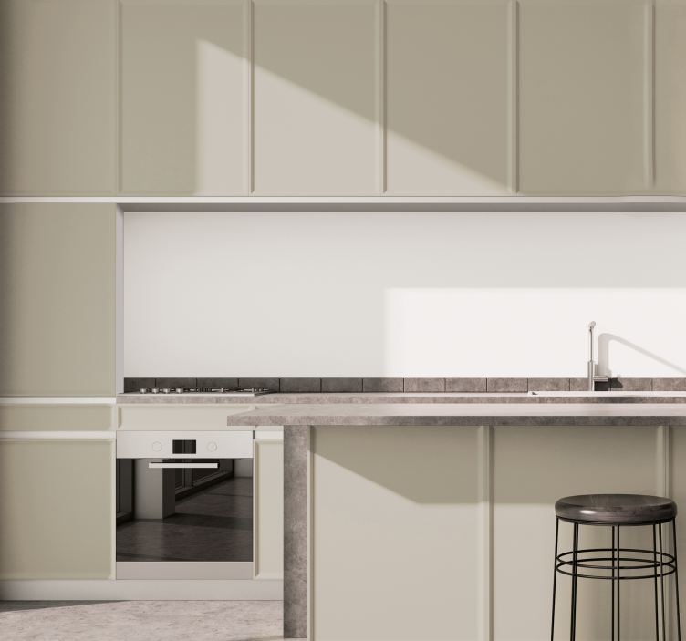 Naklejka do kuchni jasnobeżowy arkusz - TenStickers