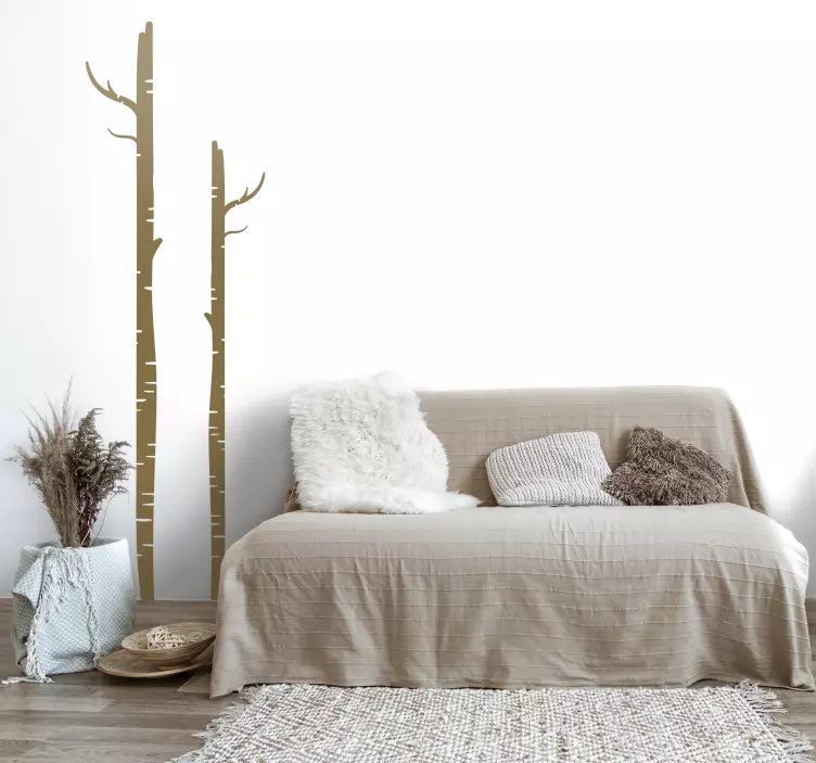 Naklejka na ścianę drzewo - TenStickers