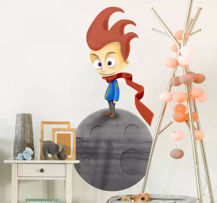 Naklejka dziecięca Mały Książę - TenStickers