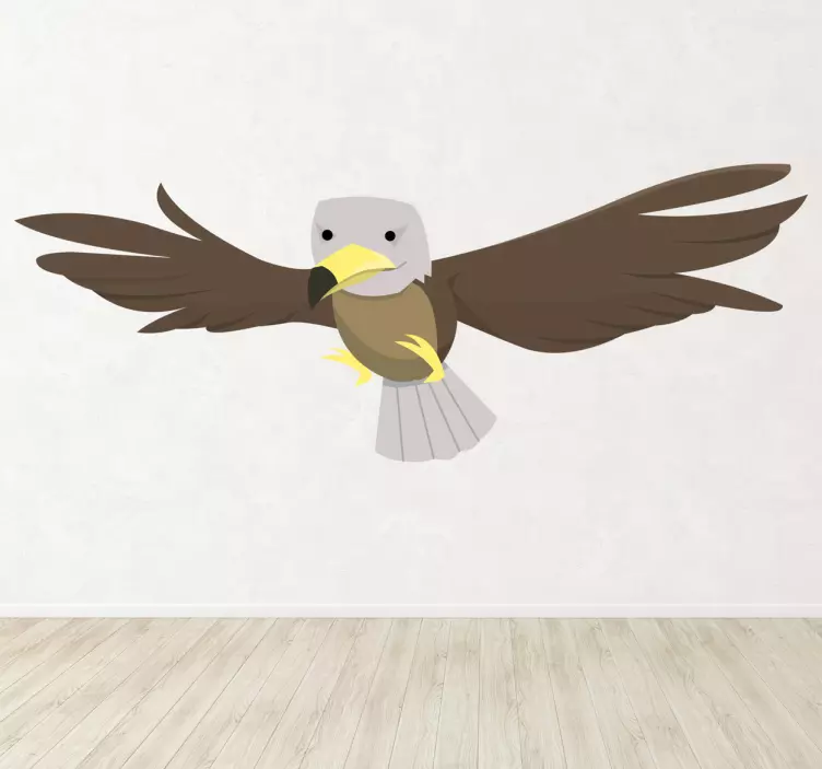Naklejka na ścianę dla dzieci orzeł - TenStickers