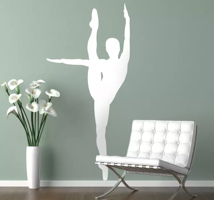 Naklejka elastyczny tancerz - TenStickers