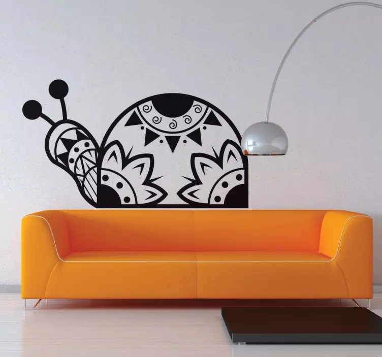 Naklejka etniczny ślimak - TenStickers