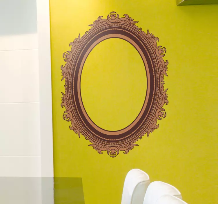 Naklejka gustowna rama - TenStickers