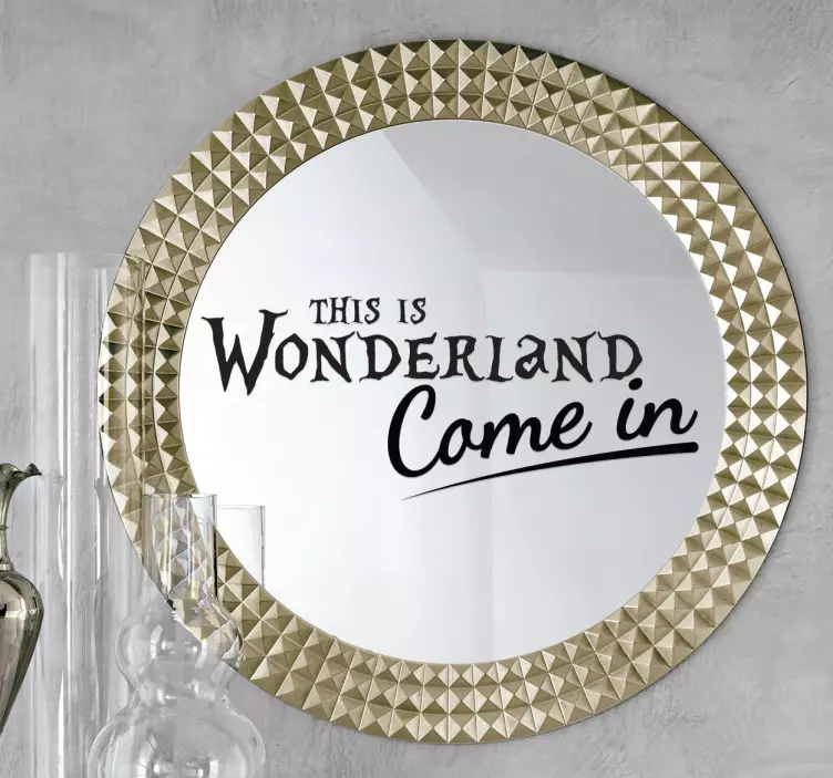 Naklejka na ścianę Kraina Czarów - TenStickers